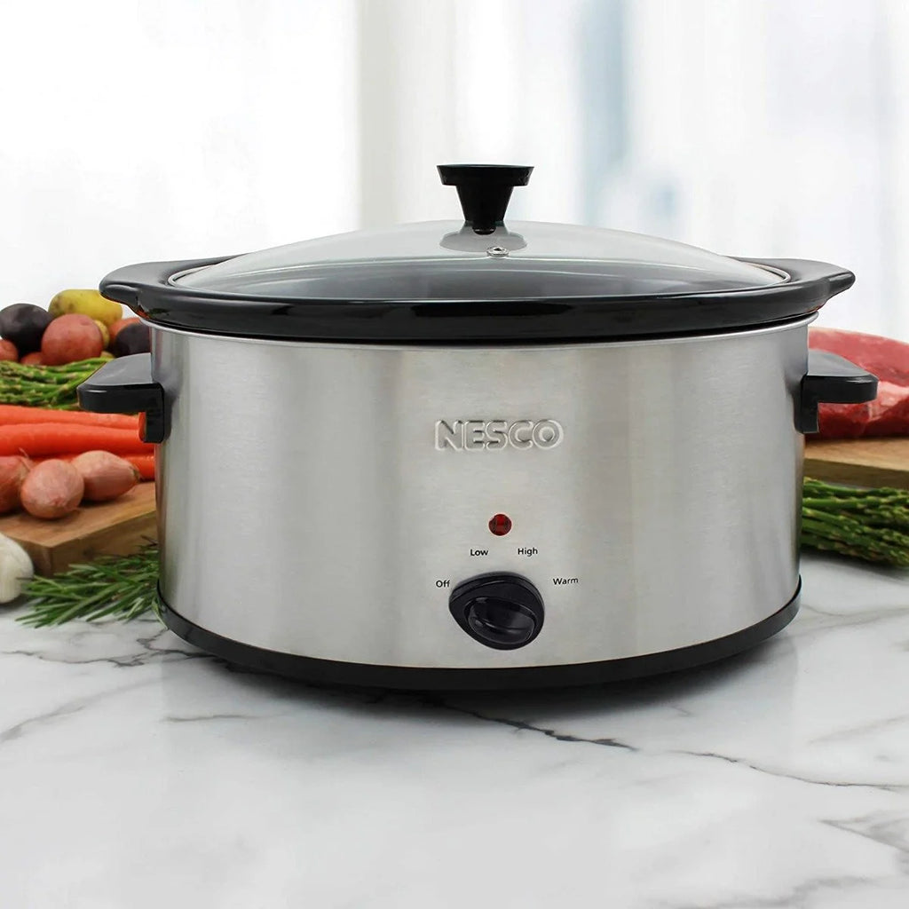 6-Quart Stainless Steel Slow Cooker C41302