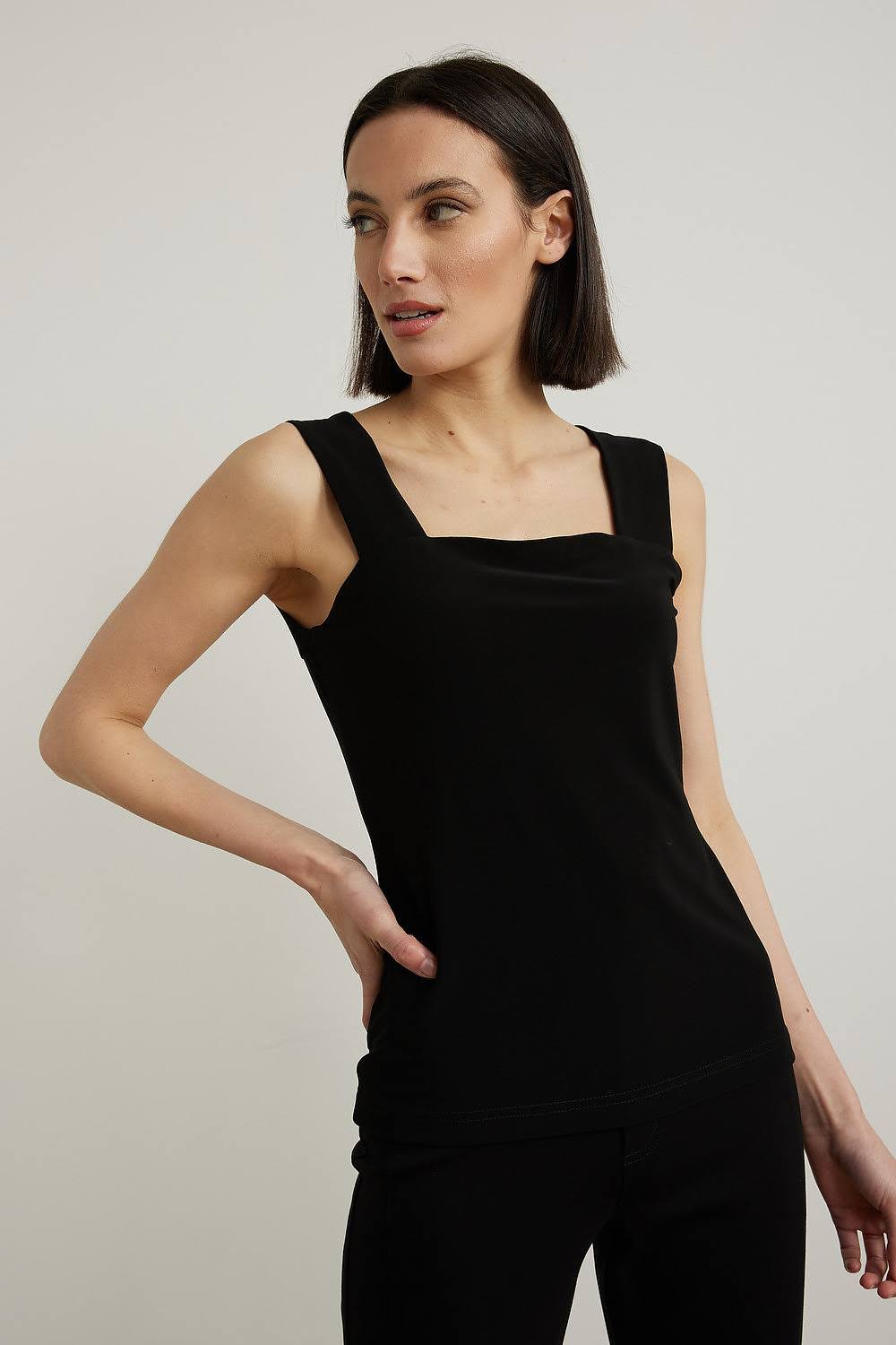 Square Neck Wide Strap Cami M1031