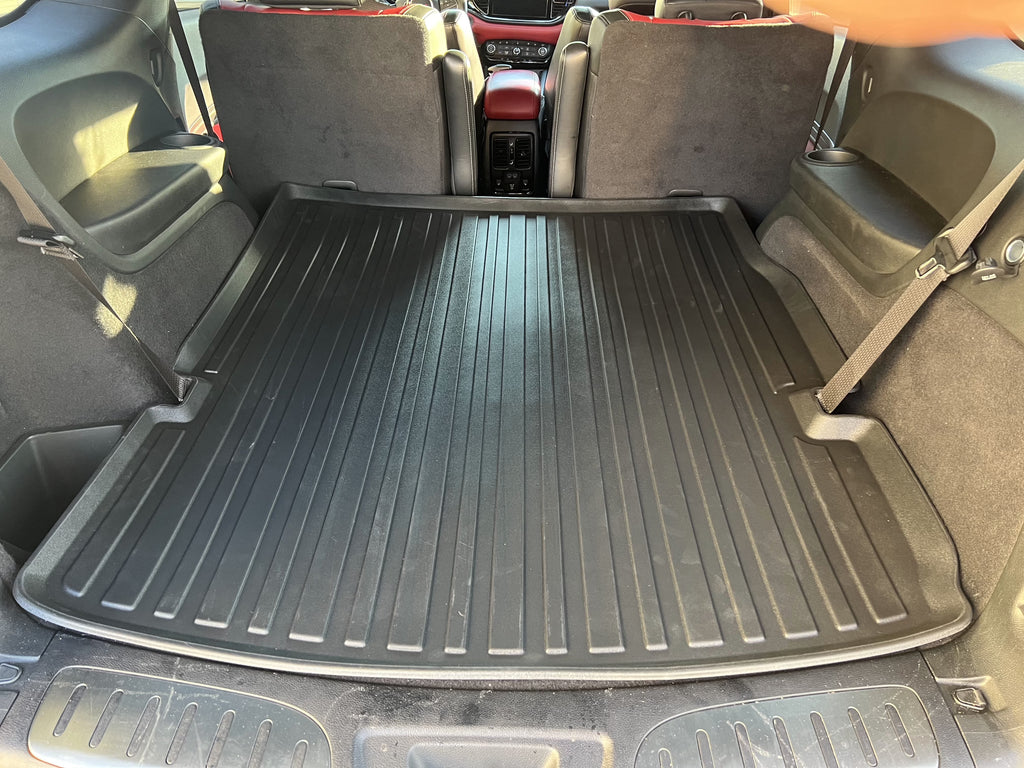 Black 3D Shaped Custom Fit Cargo Mat for Dodge Durango I998849