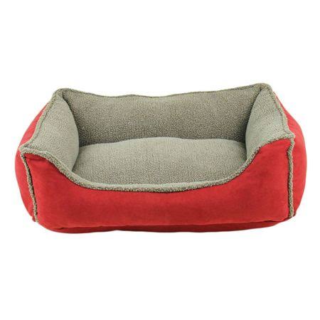 Olive Rectangle Comfy Cup Pet Bed D928789