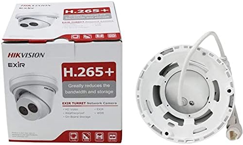 4MP WDR Fixed Turret Network Camera with 2.8mm Lens, H.265+, IR 30m, IP67 F770889