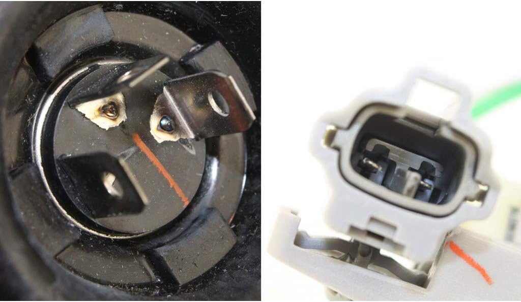 Headlight Assembly Pair with Bulbs Z30947