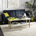 White and Natural Coffee Table E247438