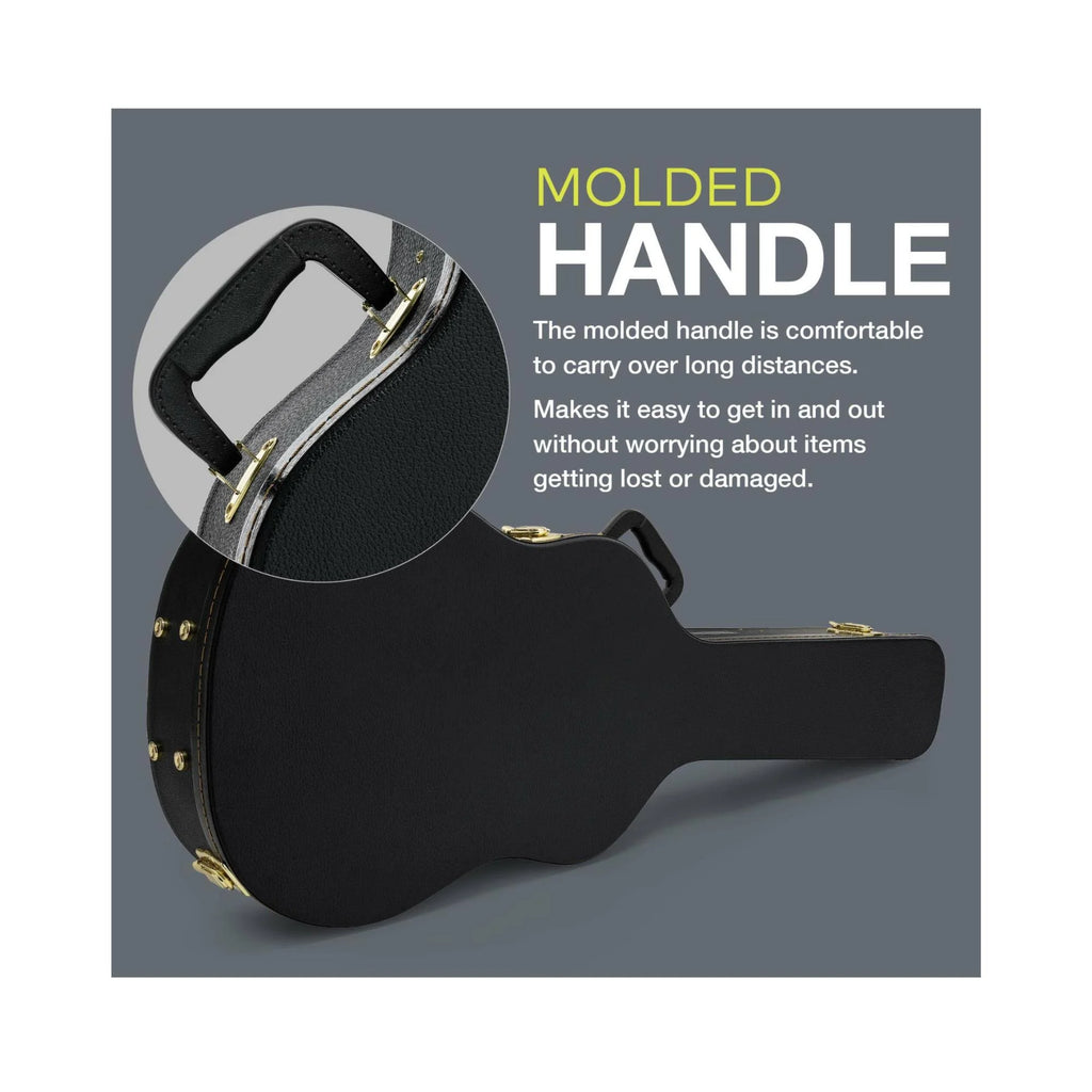 40-Inch Hard Shell Acoustic Concert Guitar Case R85168