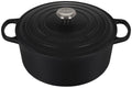 Enameled Cast Iron Round Dutch Oven, 7.25 qt., Licorice N57422