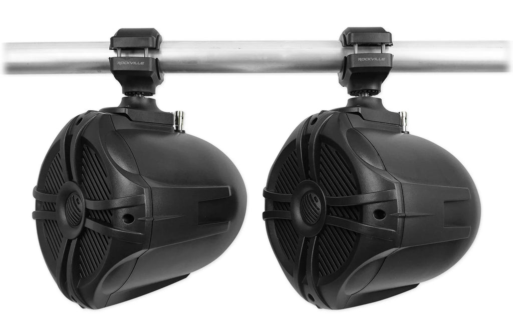 4 Zone Marine Bluetooth Receiver with 6.5" Wakeboard Speakers B7494