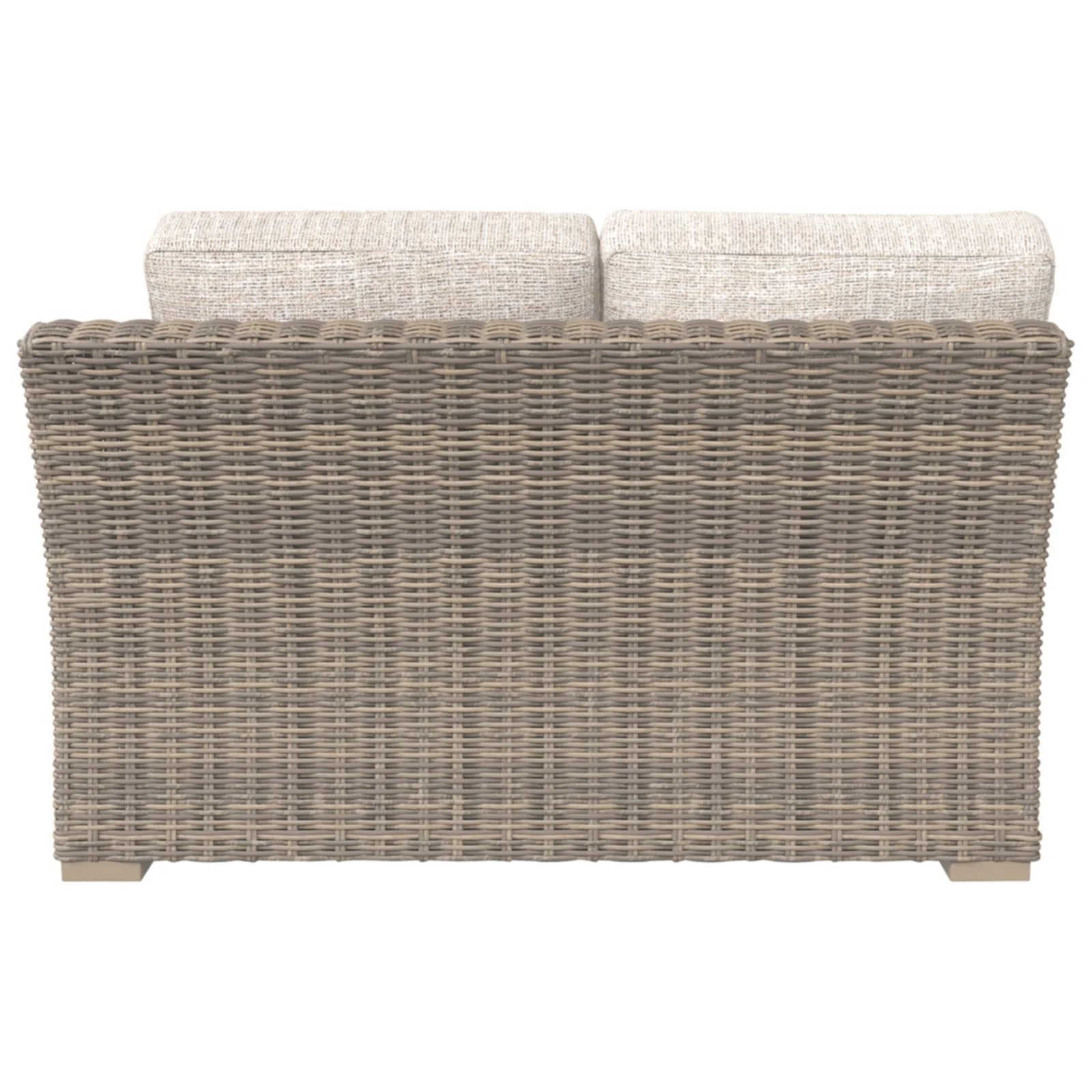 Beige 2 Piece Patio Loveseat Set E336701