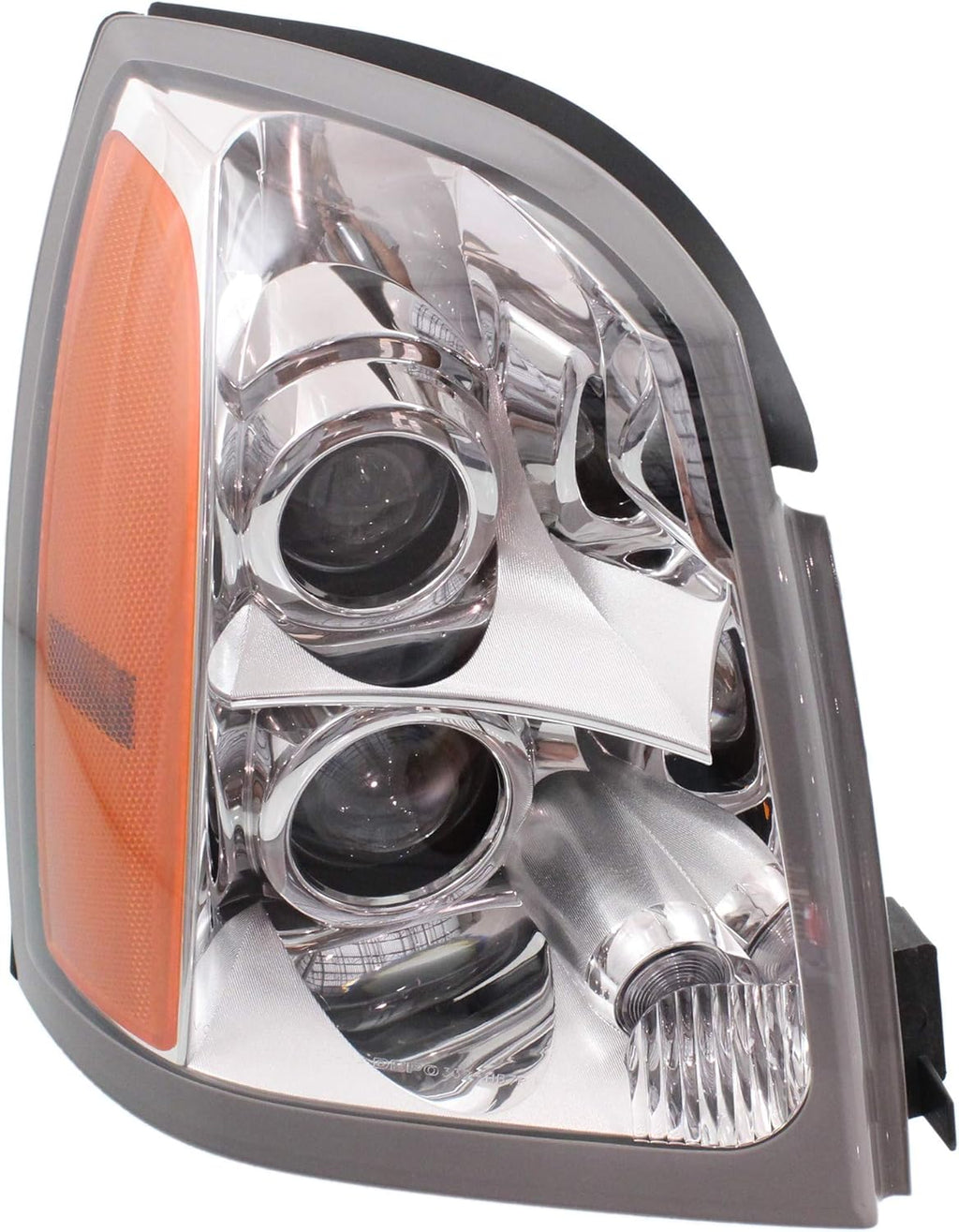 Headlight Assembly Compatible with 2004-2009 Cadillac SRX Halogen, Set of 2 C109