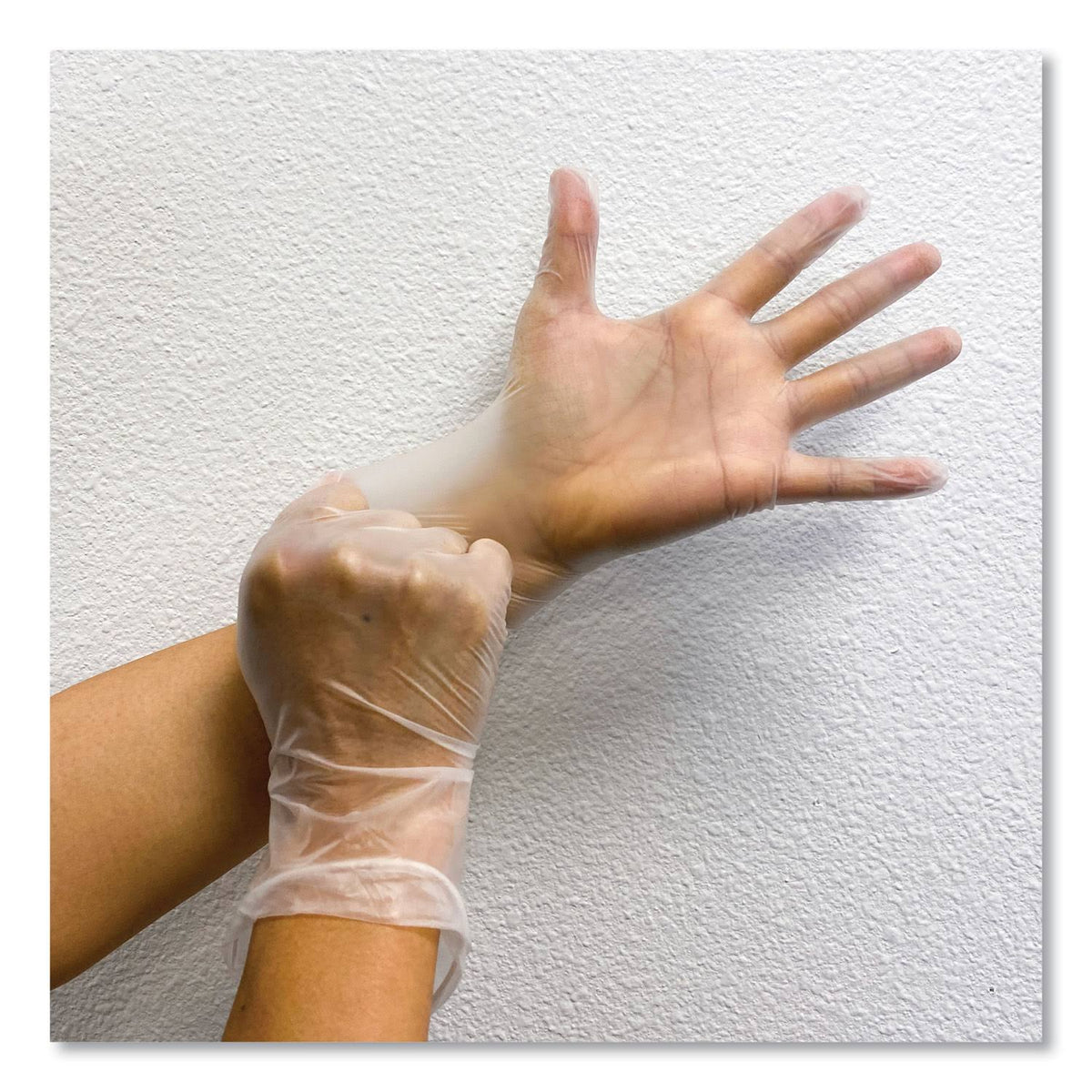 Clear Large Vinyl Glove, 1,000/Carton J59545