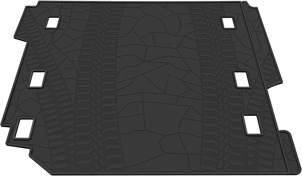 Cargo Mat for Jeep Wrangler JL 4 Door All-Weather Trunk Mat Cargo Liners J334