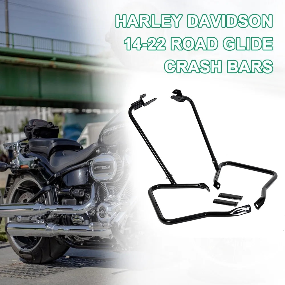 Rear Saddlebag Guards Support Kit for Harley Davidson Touring F216372