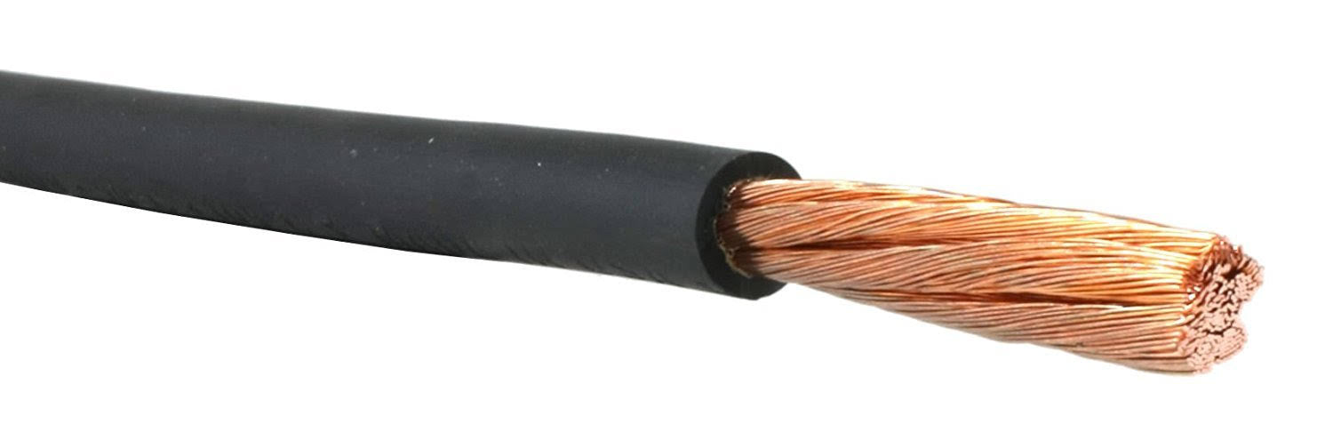 Black 4 Gauge AWG Welding Cable 40 Feet I860188