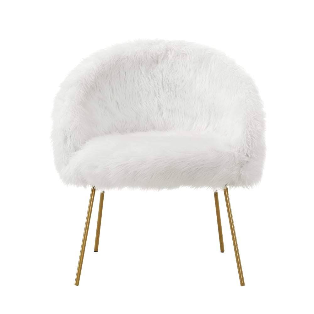 Faux Fur Accent Chair D43423