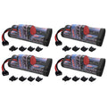 8.4V 3000mAh 7 Cell NiMH Battery X4 Packs D446272