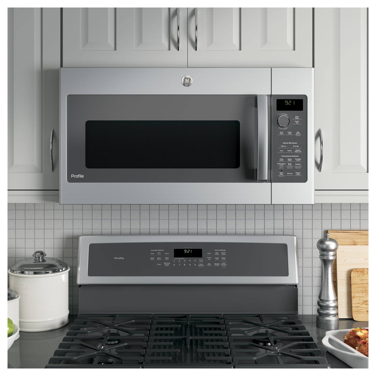 2.1 Cu. ft. Over The Range Sensor Microwave P61635