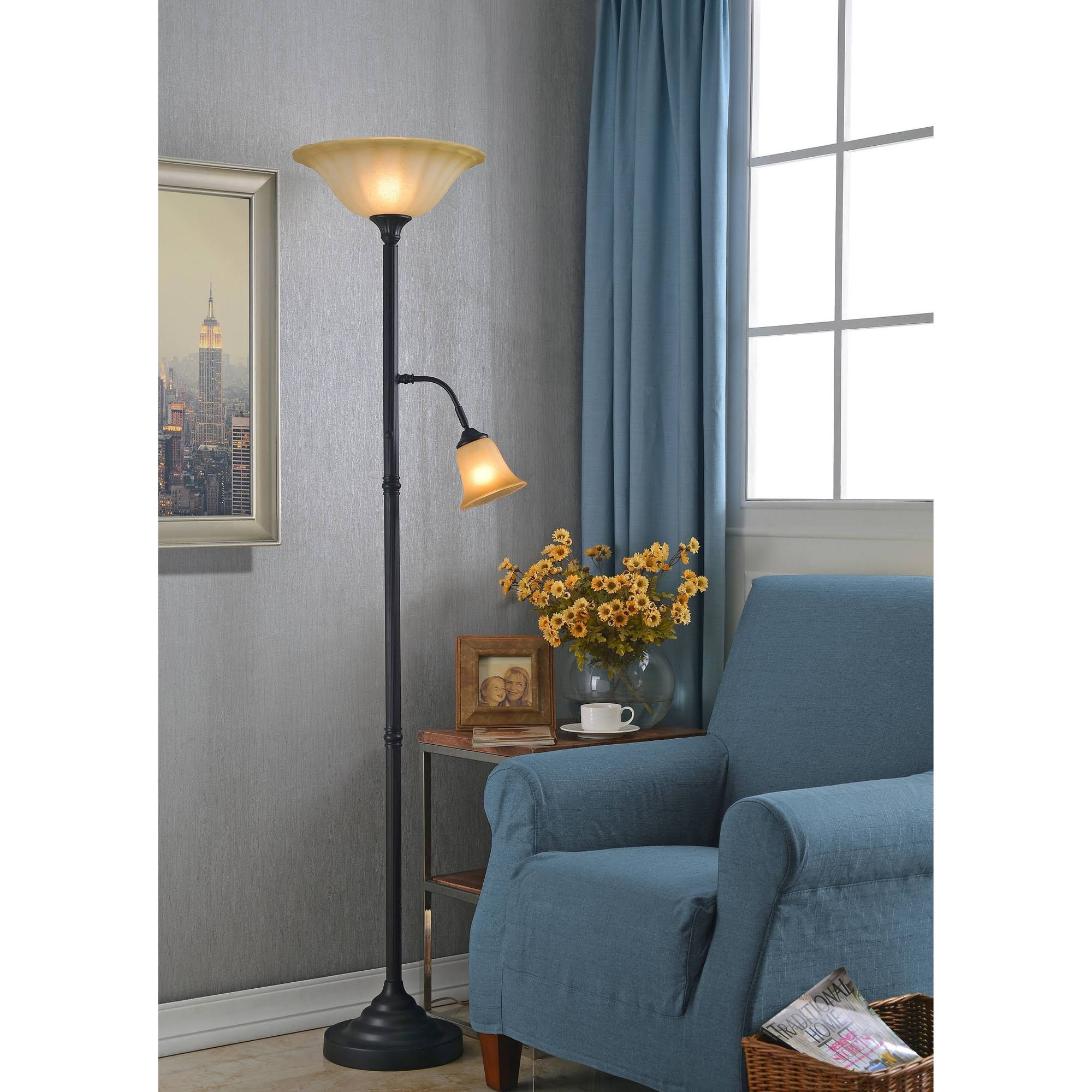 Golden Bronze Torchiere S862146