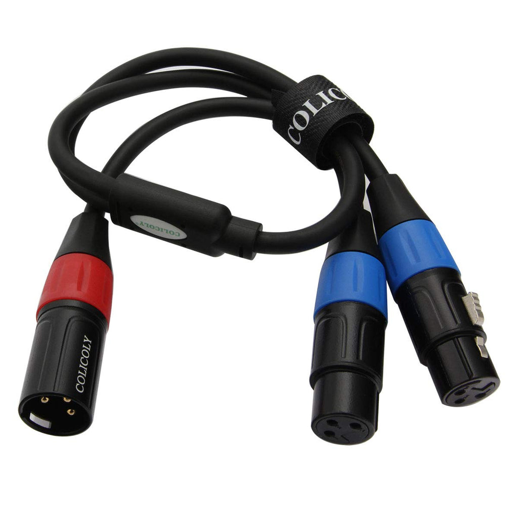 XLR Y-Cable 2 Female to 1 Male 1.6ft K9974