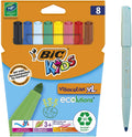 Coloring Pens, Cardboard Case of 8 E389