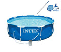 Metal Frame Swimming Pool with Filter Pump and Maintenance Kit E50167