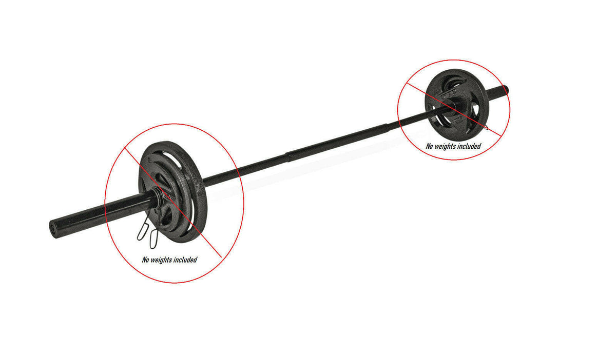 Olympic Weight Lifting Steel Bar Barbell 3 Piece C39150