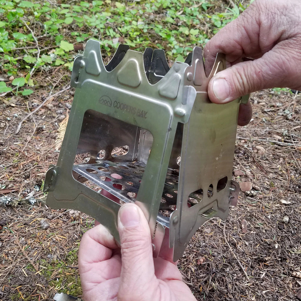 Titanium Flat-Pack Stove P341117