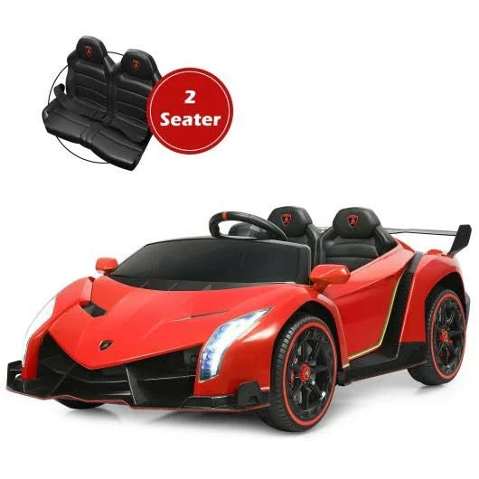 Red 12V 2-Seater Lamborghini Ride on Car with RC W592