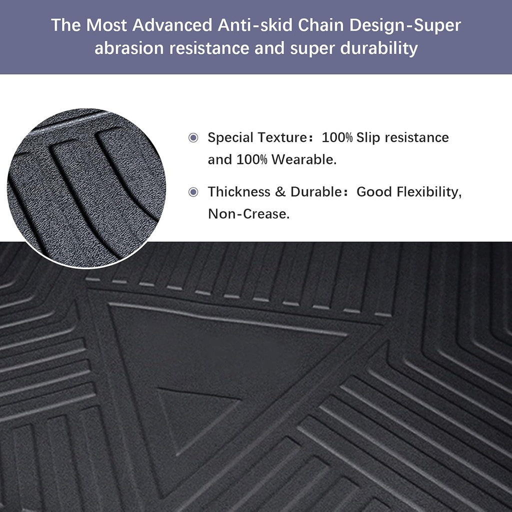 Black TPO Waterproof Rear Cargo Tray Pack of 2 W9348
