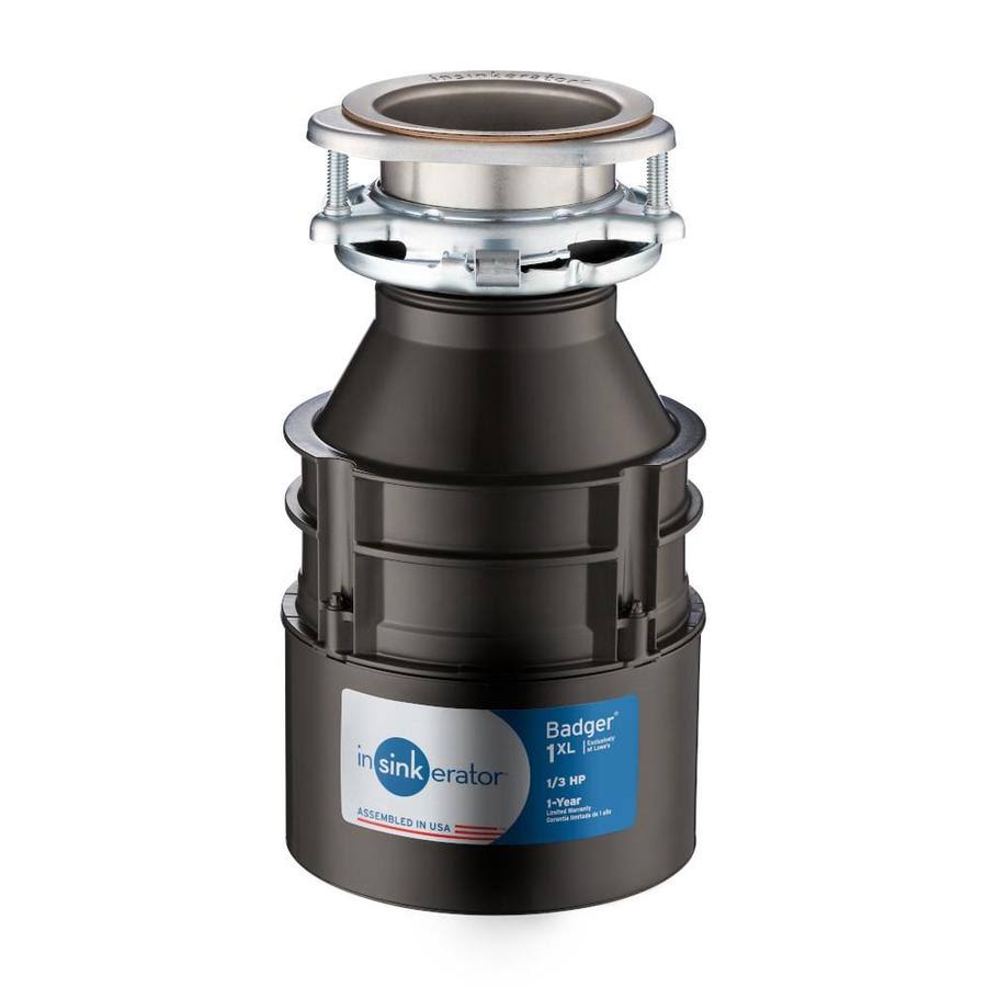 1/3 HP Black Garbage Disposal H25039