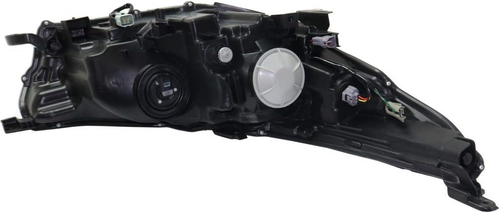 Headlight Assembly Pair for Toyota Highlander 2017 2018 2019 Driver and Passenger Side Clear Chrome Z78639