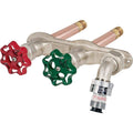 6-Inch Hot and Cold Mixing Hydrant with 1/2-Inch MPT and 1/2-Inch SWT J756