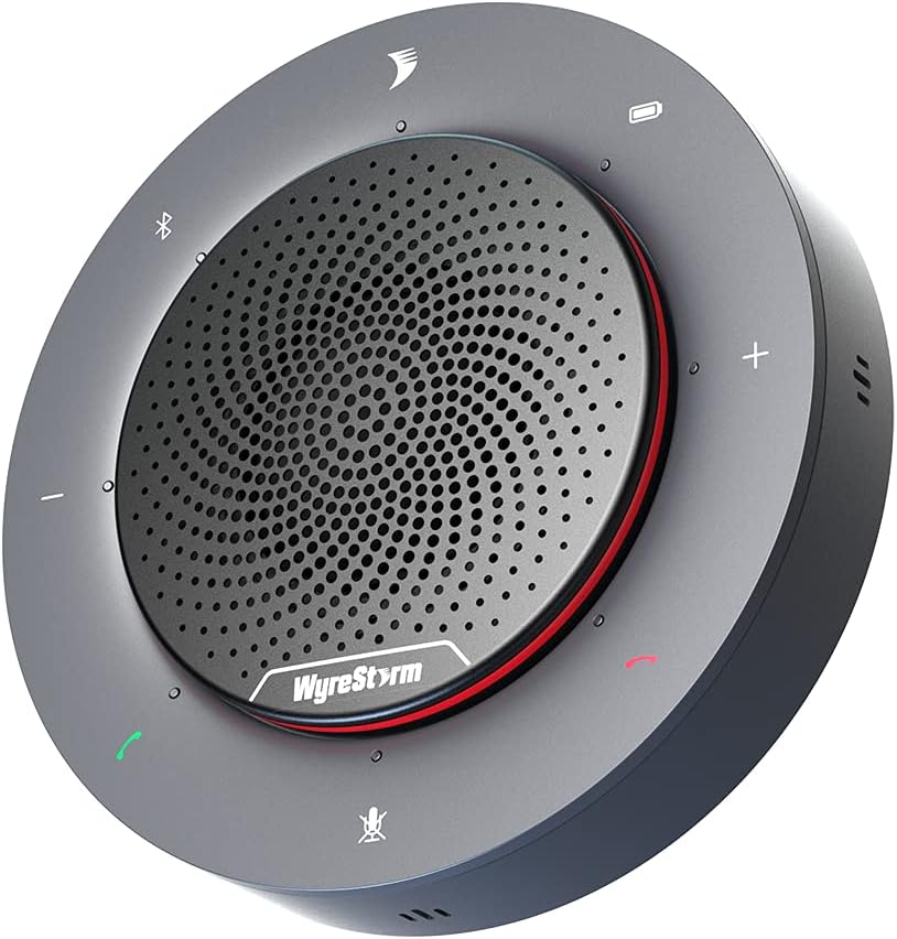 USB Conference Speakerphone with 4 Noise-canceling Mics E444322
