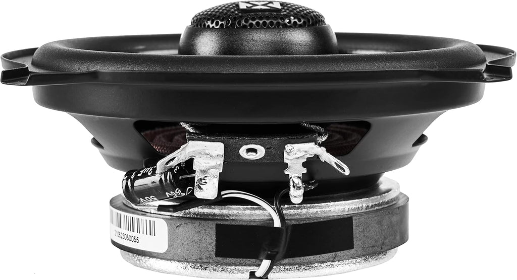 Set of 2 6 x 8 inch 80 watt RMS 2-Way Coaxial Car Speakers with Silk Dome Tweeters W688