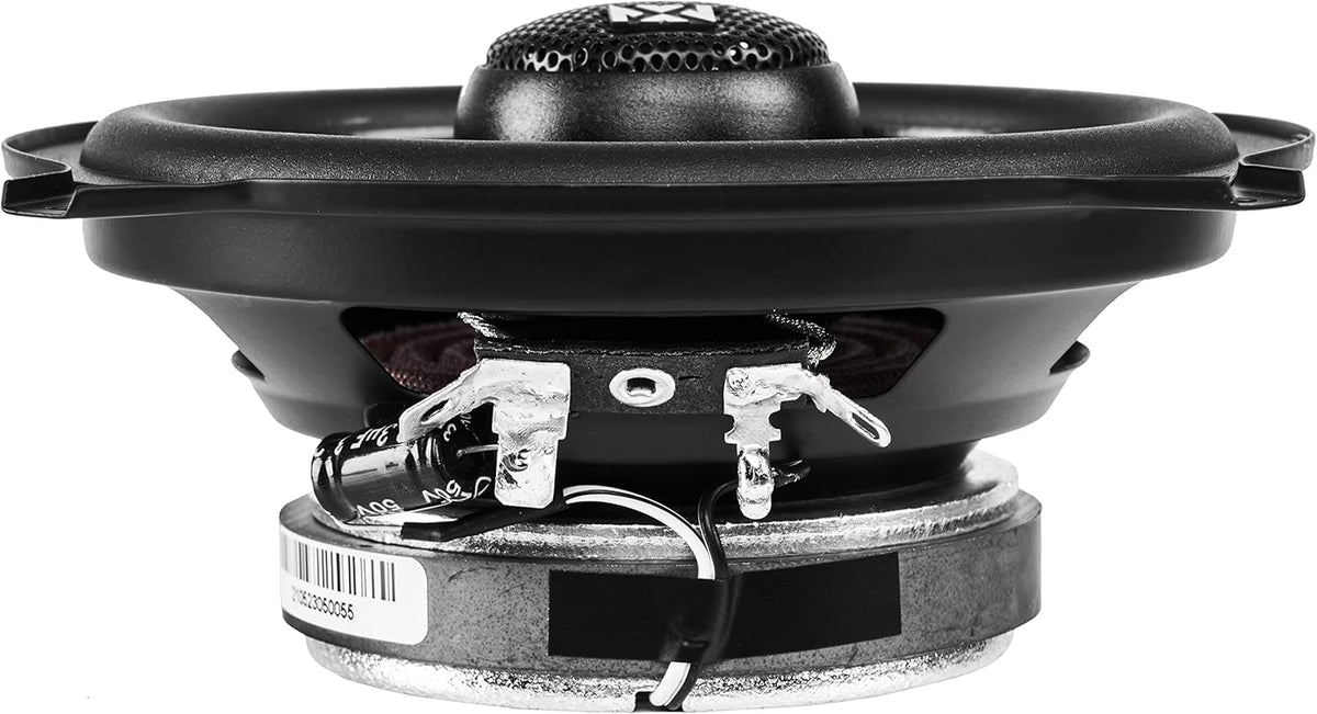 Set of 2 6 x 8 inch 80 watt RMS 2-Way Coaxial Car Speakers with Silk Dome Tweeters W688