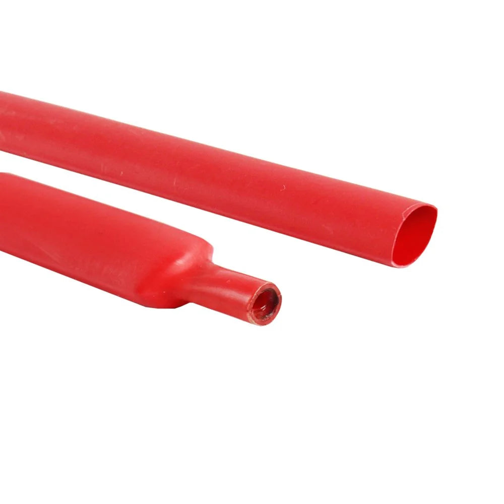 1/2in Diameter 32ft Red Polyolefin Heat Shrink Tubing T74550