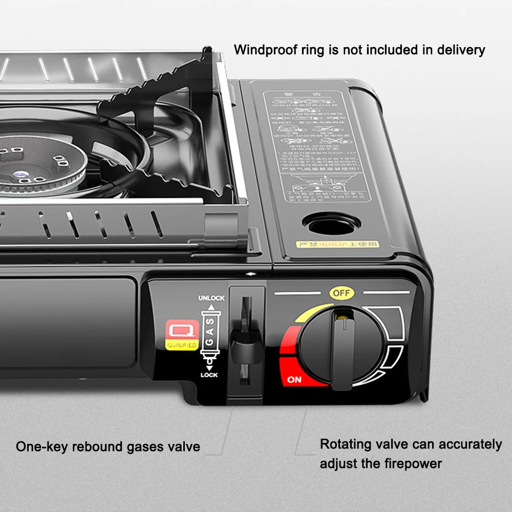 Outdoor Butanes Stove 2.9KW Cassette Stove F66080