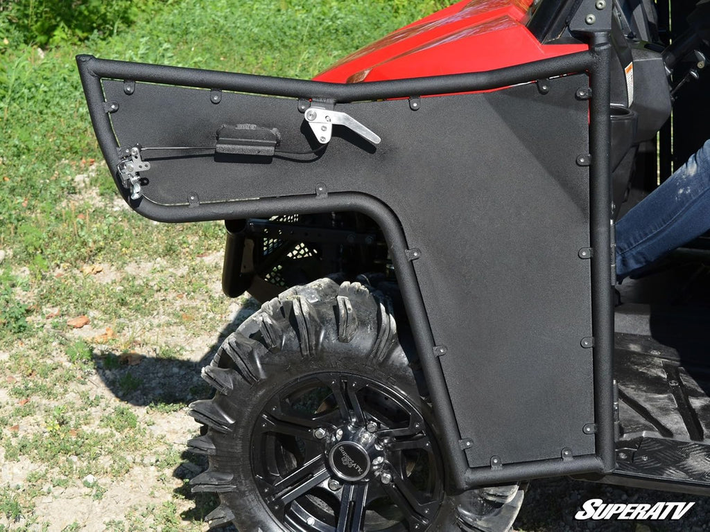Aluminum Half Doors Powder Coated Black F228193