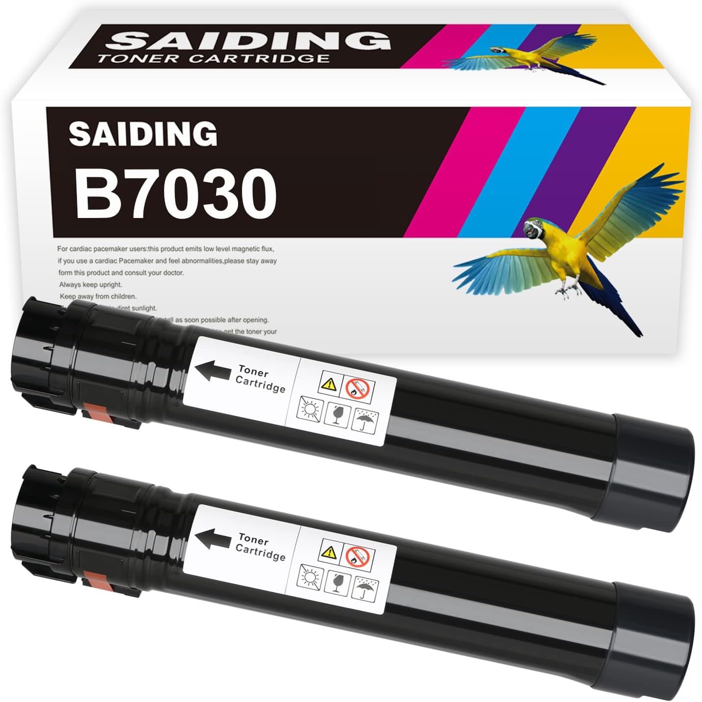 2 Black Remanufactured Toner Cartridge for Xerox VersaLink B7025 B7030 B7035 Printer U8210