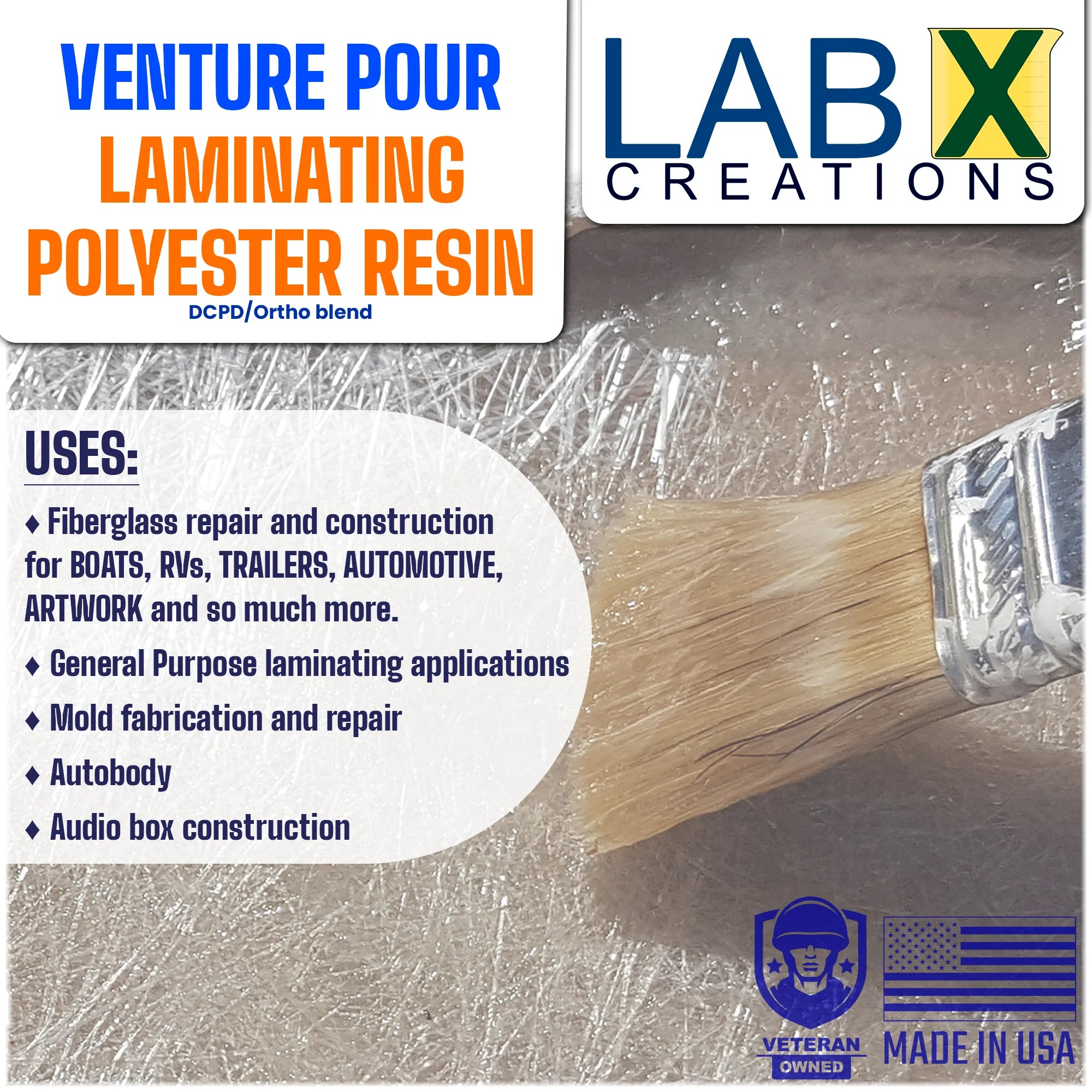 2 Gallon Polyester Resin with MEKP Hardener D36855