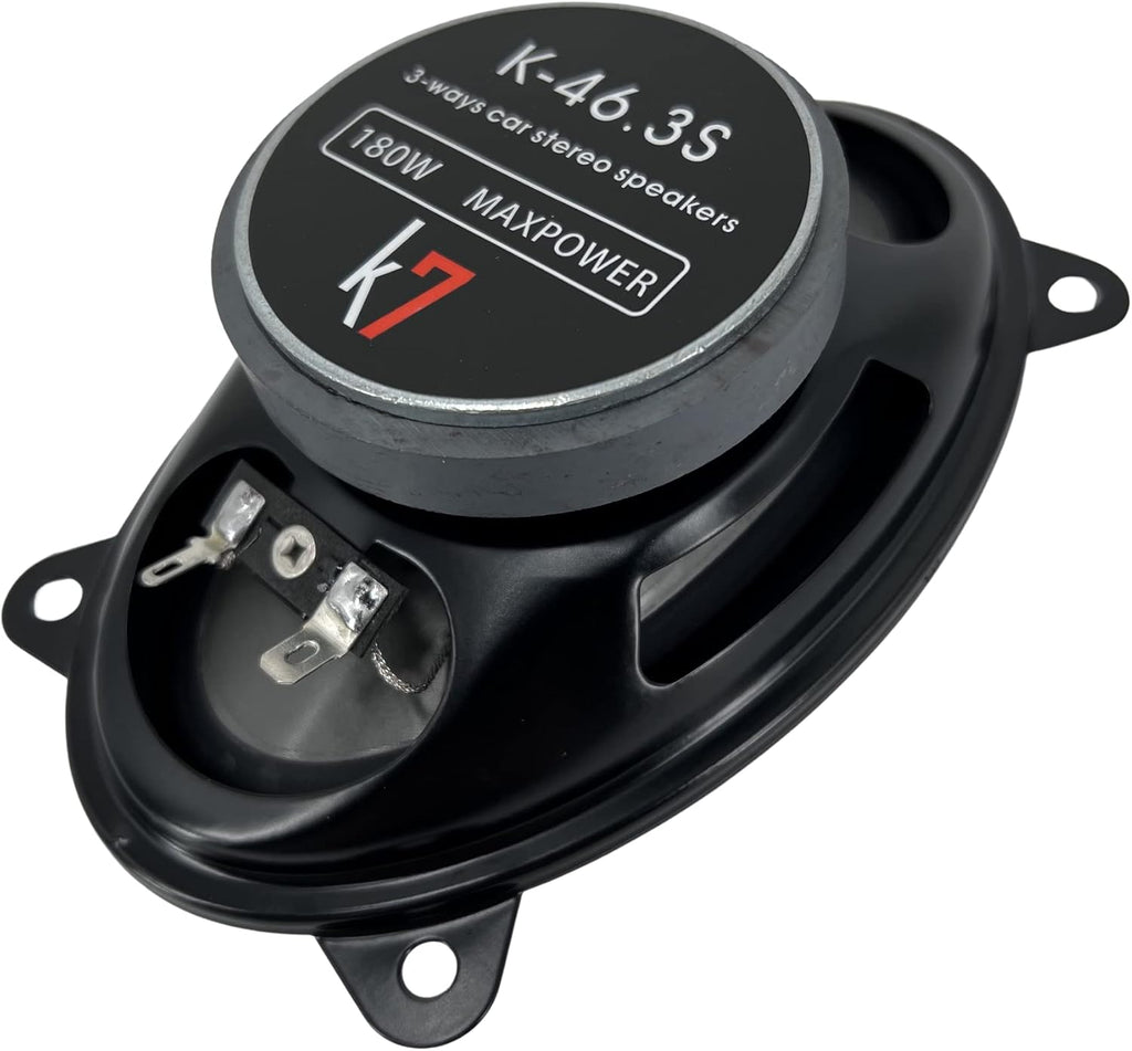 4x6-inch 3-Way Car Stereo Speaker System P4939