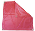 Red Flame Retardant Vinyl Laminated Tarp 18 oz. X43251