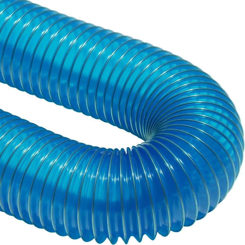 Blue PVC Flexduct 12x22 ID x 12& I29093
