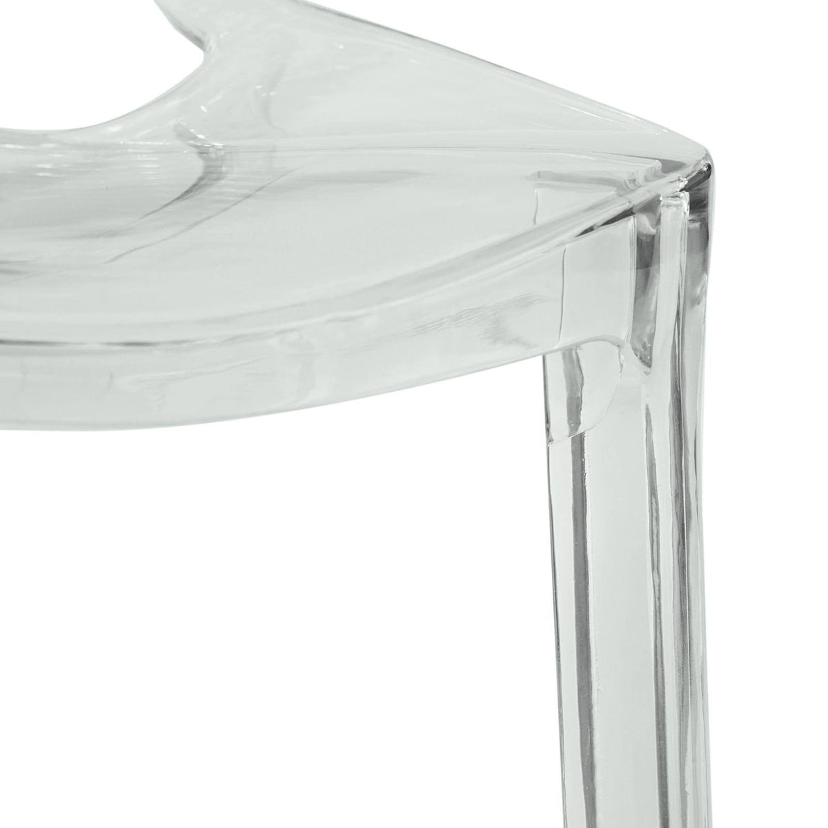 Clear Modern Dining Side Chair H461458