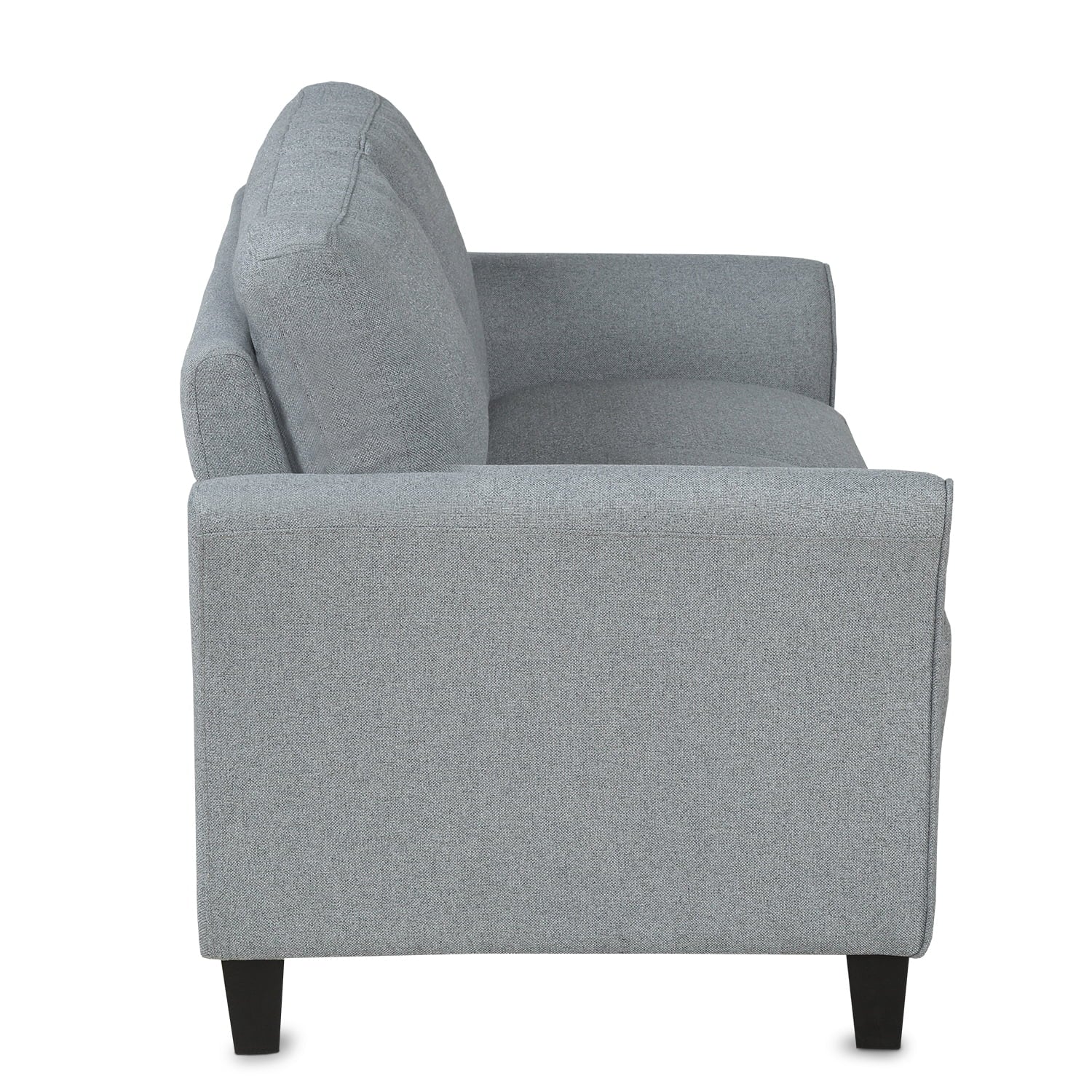 Mid-Century Upholstered Fabric Loveseat T516396