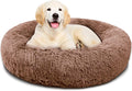 Small Round Washable Calming Dog Bed Pack of 2 D60856