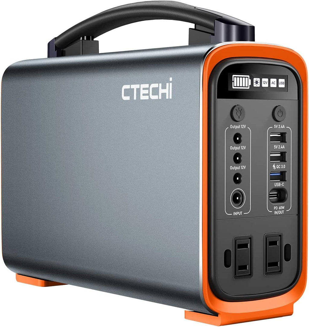 Portable Power Station 500W 518Wh LiFePO4 Battery Backup O944