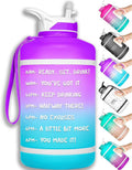 64 oz Half Gallon Water Bottle with Straw and Handle M346