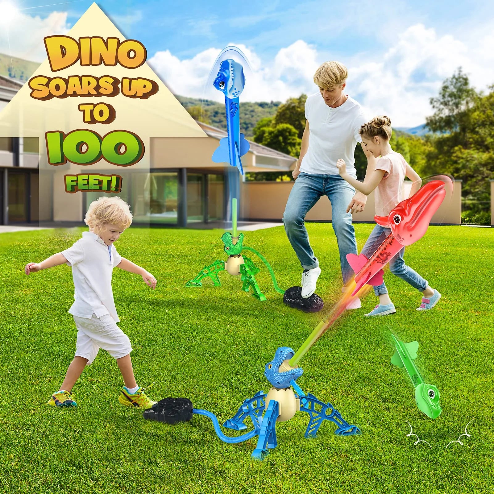 Dinosaur Launcher Outdoor Toys for Kids P583