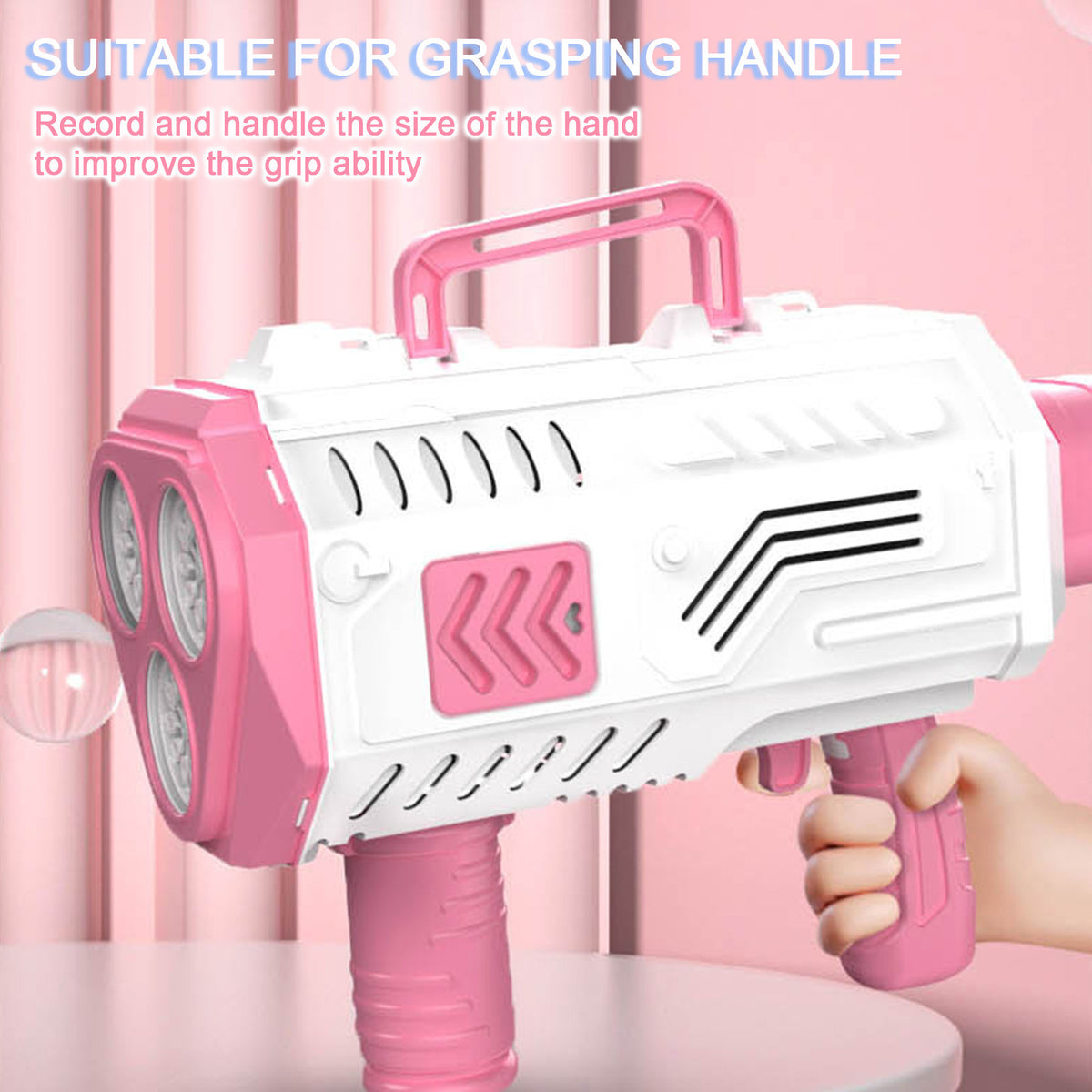 30 Hole Two Cylinder Electric Bubble Machine S114
