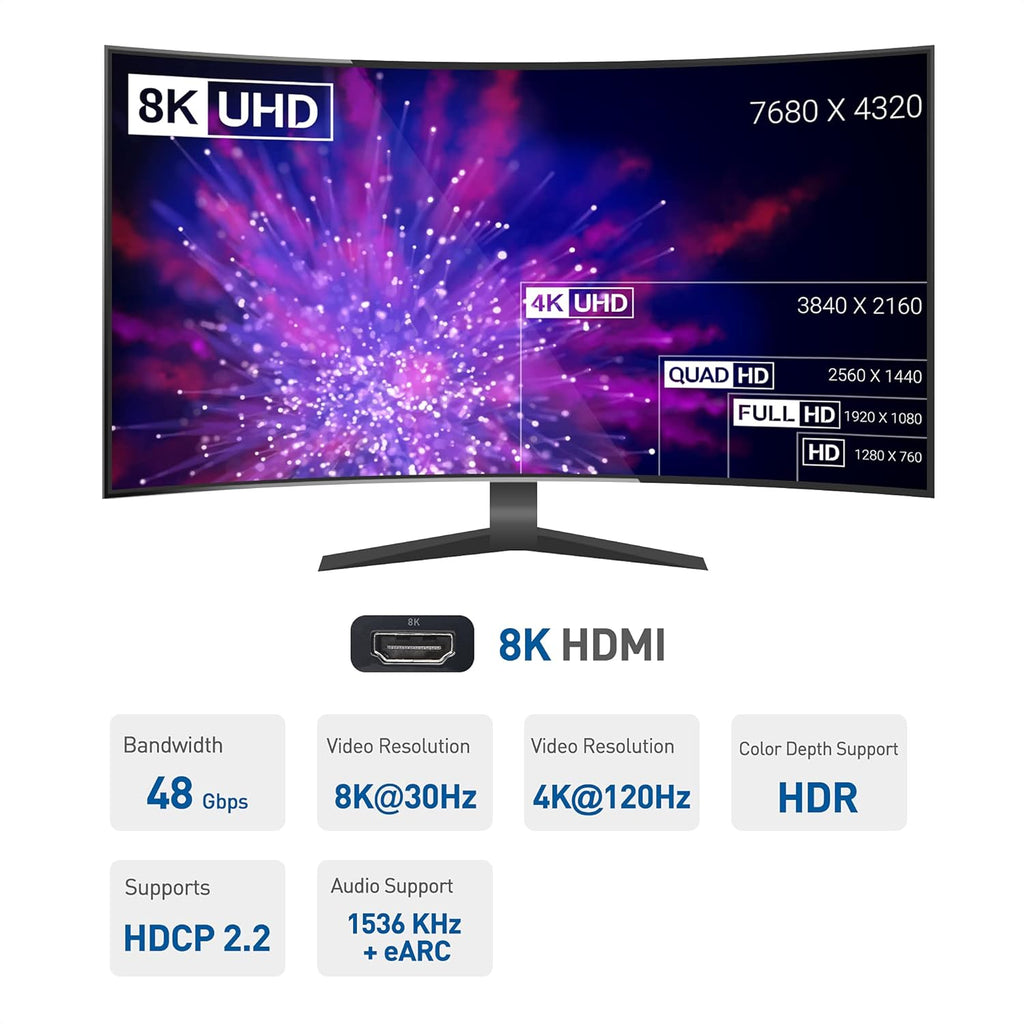 USB-C to HDMI Adapter in Gray M139