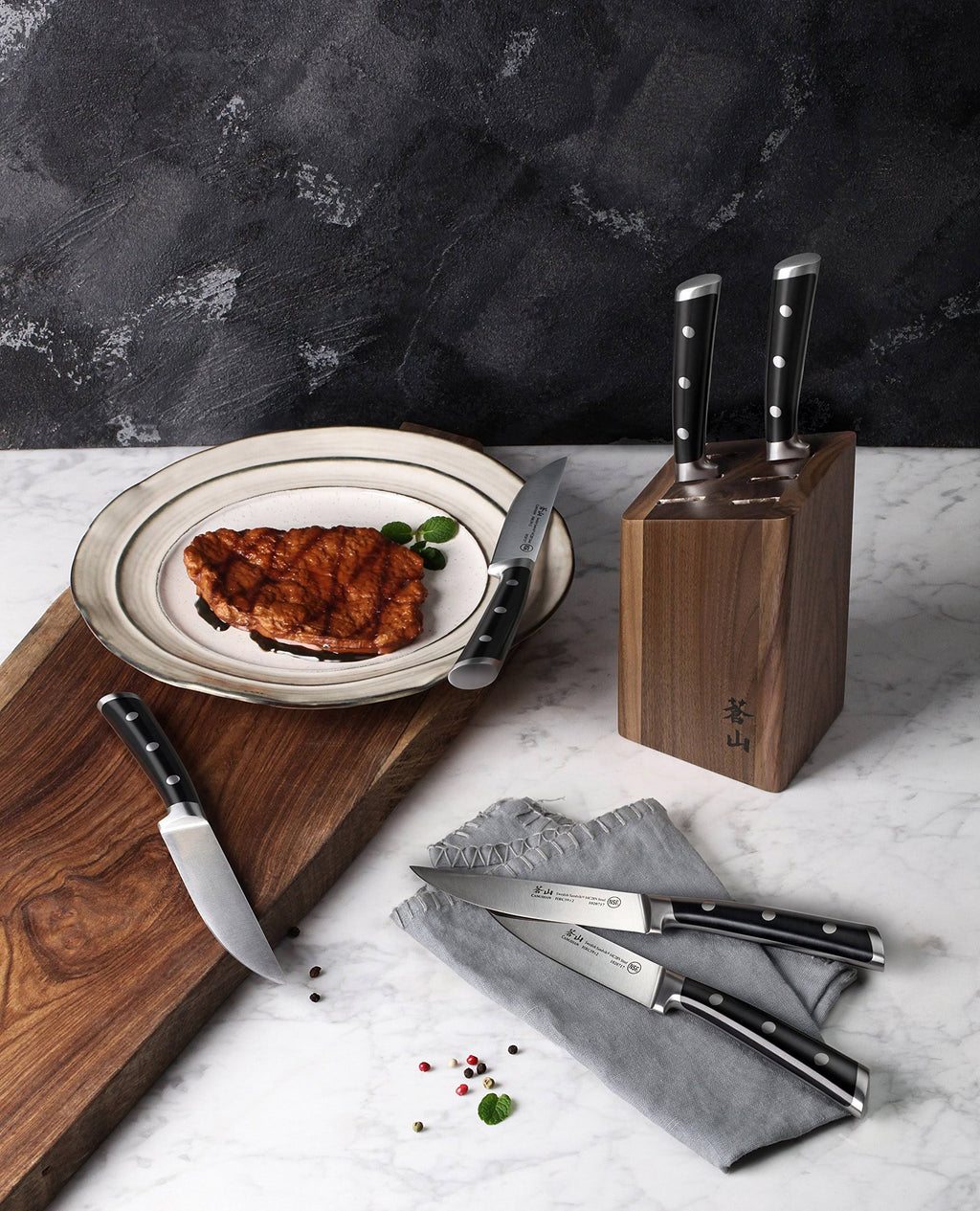 6-Piece Forged Steak Knife Set Y989